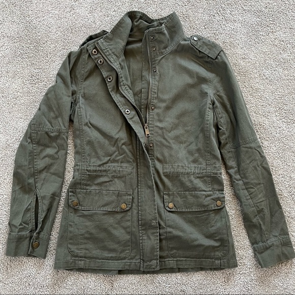 Green Military Jacket from Francesca’s - Picture 1 of 10